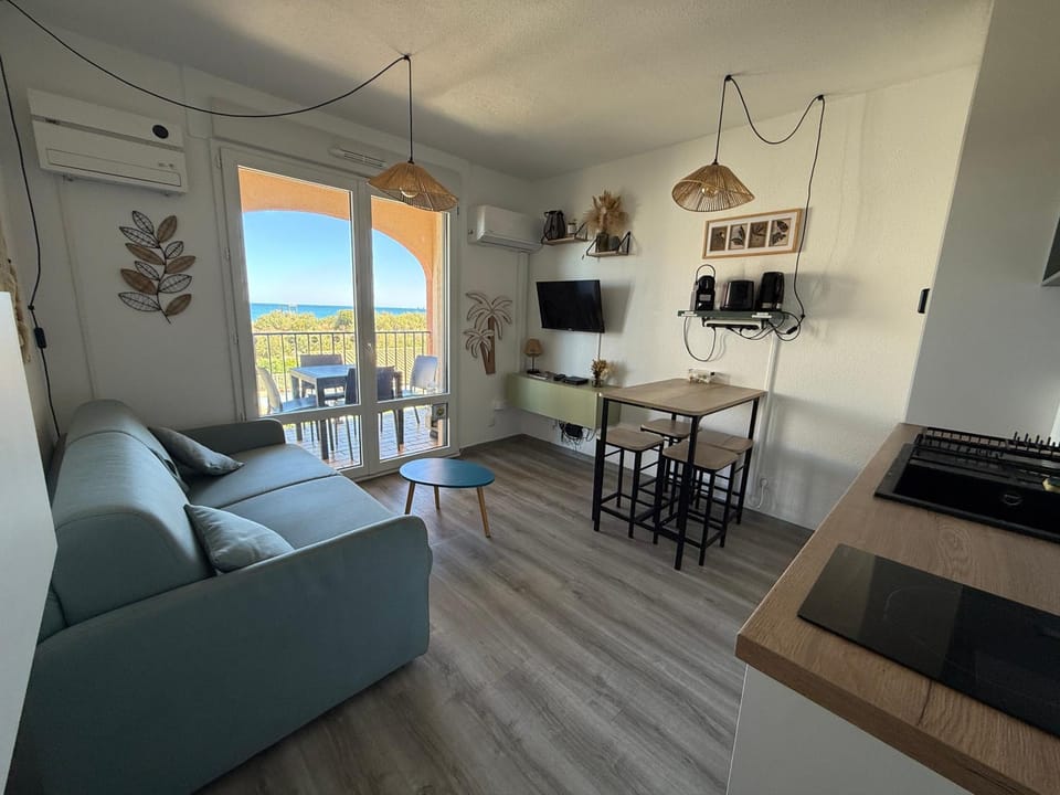 Le Panorama du Tropique Saint Cyprien - Saint-Cyprien-Plage - Perpignan 66 Vue mer - Front de mer Apartment in Saint-Cyprien