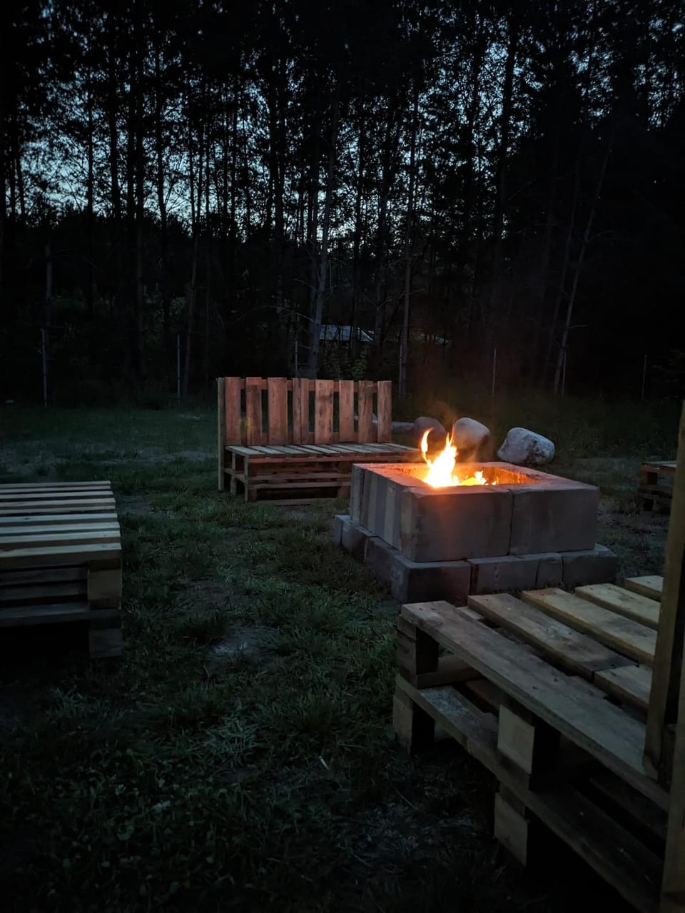 Natural landscape, BBQ facilities