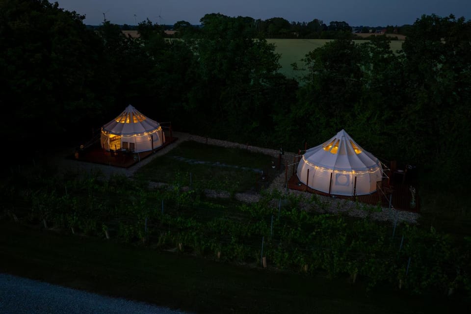 Night, Garden view