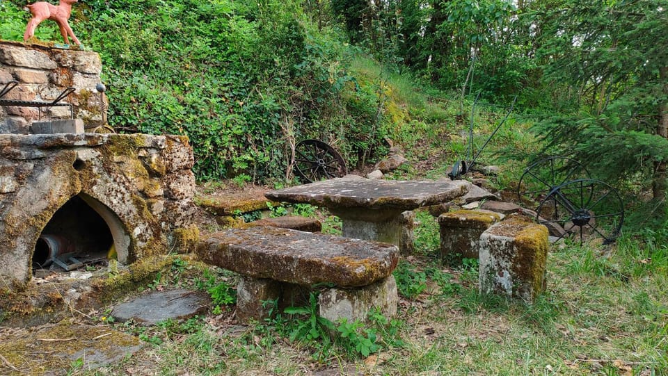 Natural landscape, Garden, Garden view