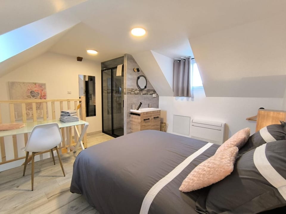Gite Bonheur et Charme Spa-Sauna Apartment in Grand Est