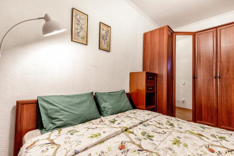 Bed, Bedroom, wardrobe