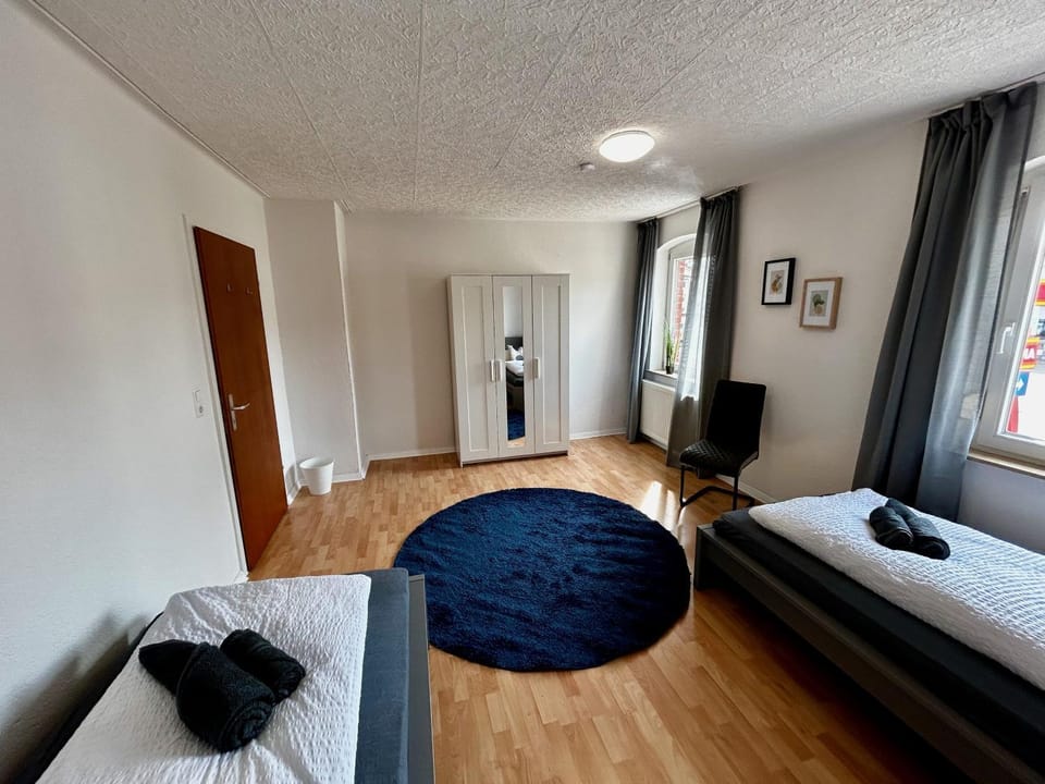 Bed, Photo of the whole room, Bedroom, wardrobe