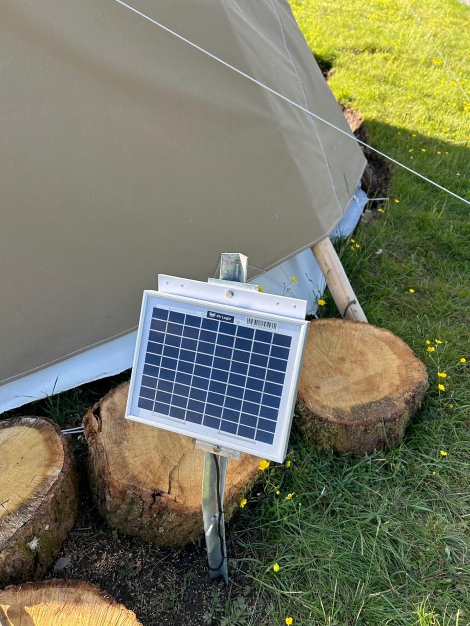 Shandon tipi off grid camping, nc500 Luxury tent in Scotland