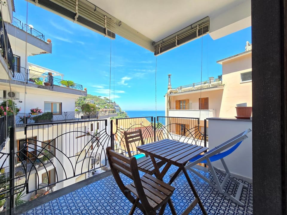 Property building, Day, View (from property/room), Balcony/Terrace, Sea view