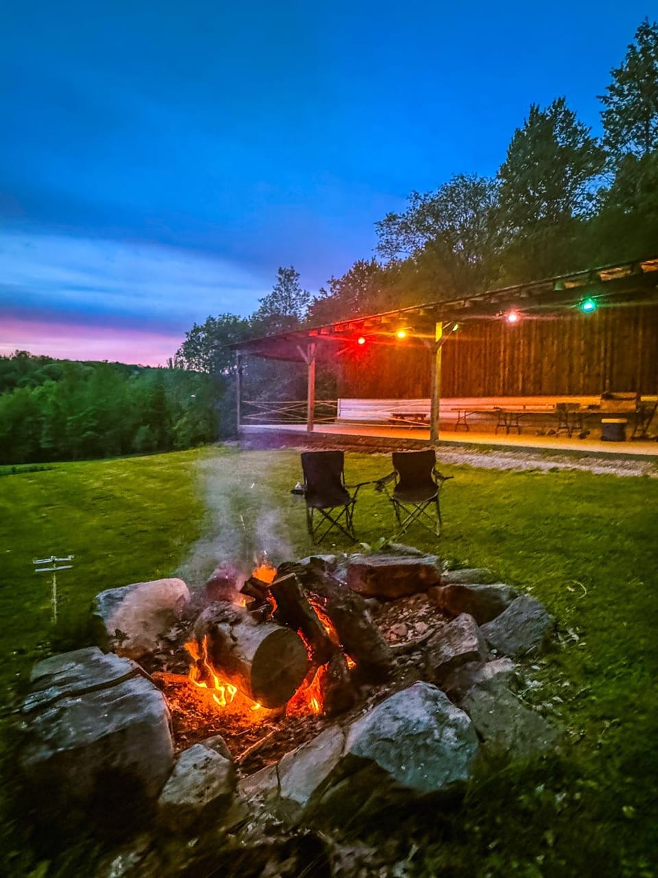 Fern Hill Retreat - Glamping Experience & Swimming Pond! Campground/ 
RV Resort in Allegheny River