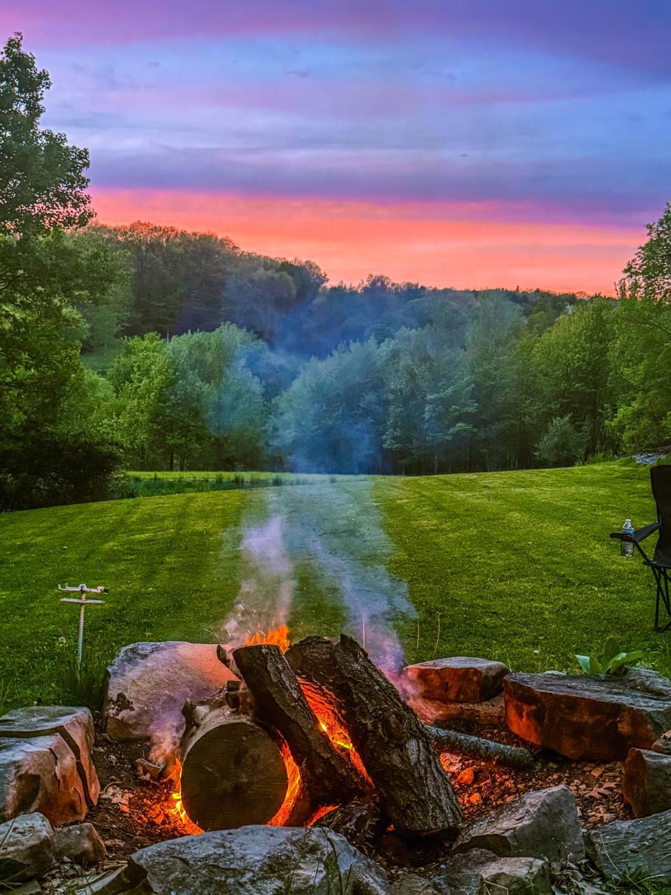 Fern Hill Retreat - Glamping Experience & Swimming Pond! Campground/ 
RV Resort in Allegheny River