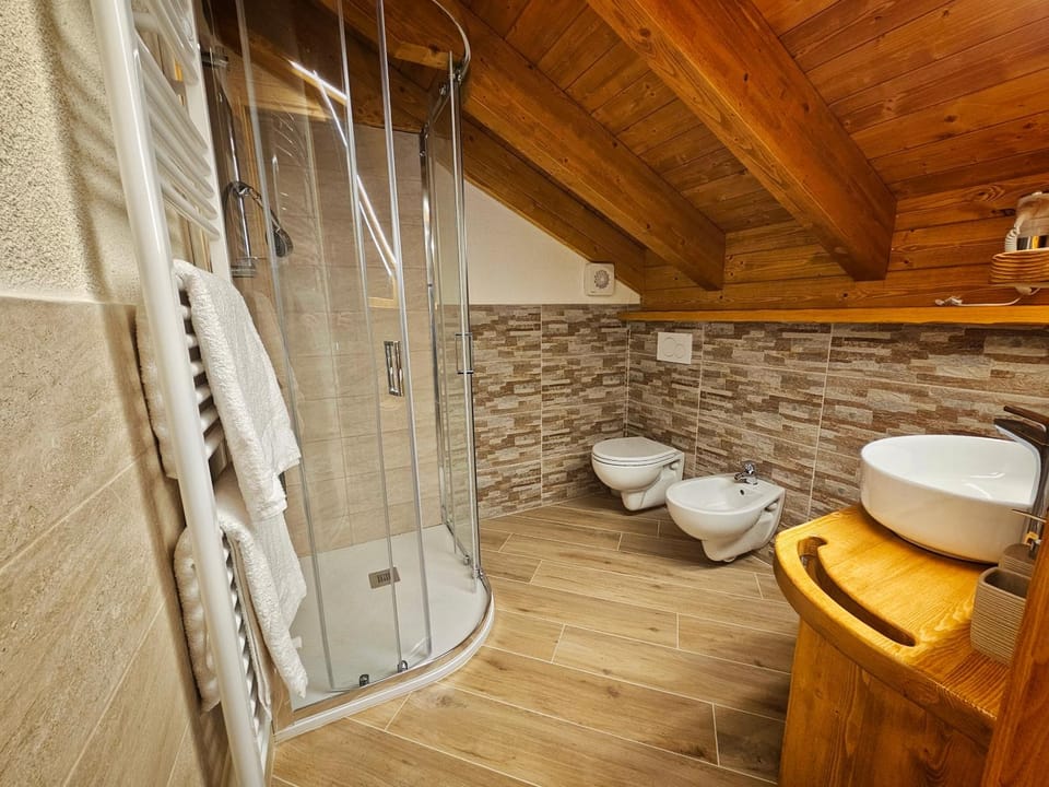 Shower, Toilet, Bathroom, bidet, towels