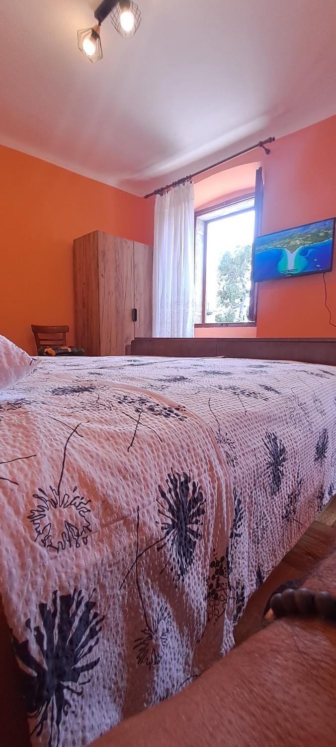 Bed, Photo of the whole room, Bedroom, wardrobe