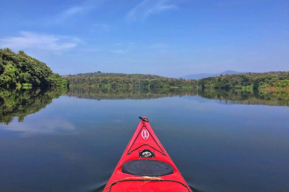 Natural landscape, Canoeing, River view