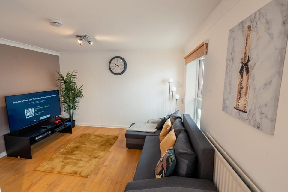 Excel London Riverview Luxury Apartment -Sleep 6- Free Parking- Playstation 4 Apartment in London