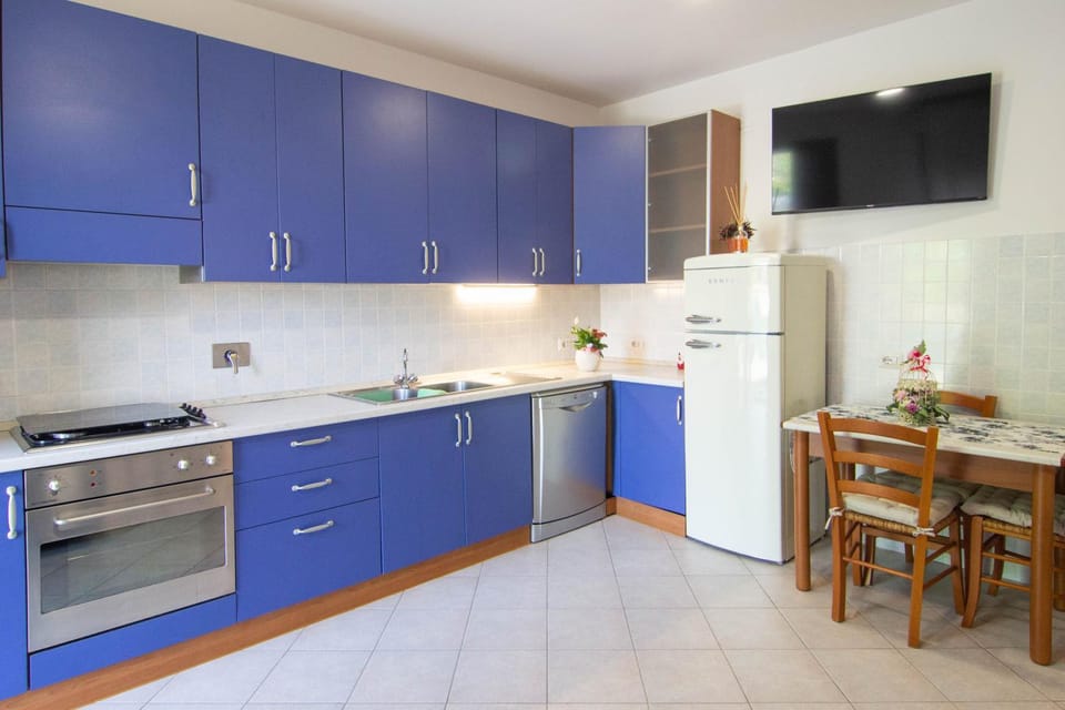 Kitchen or kitchenette, Dining area, dishwasher, oven, stove