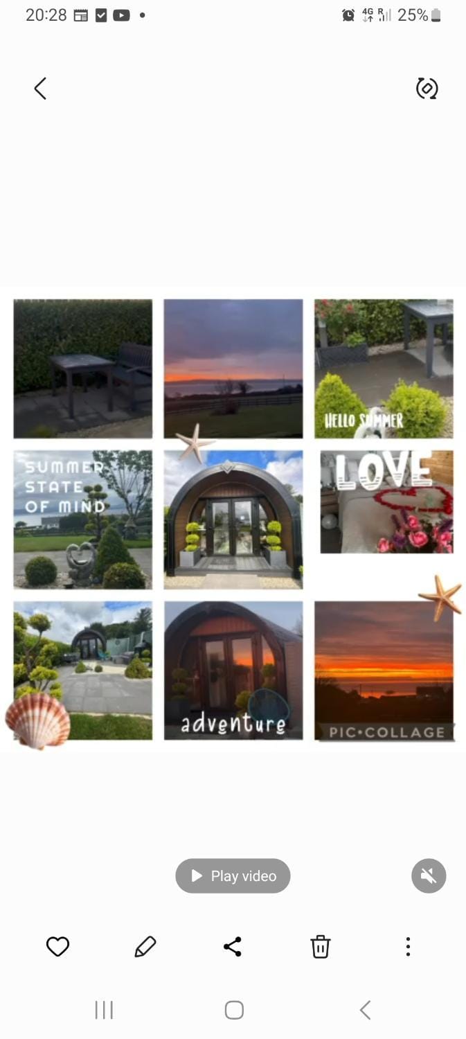 Seaview Glamping Cabin Inishowen Cabin in County Donegal