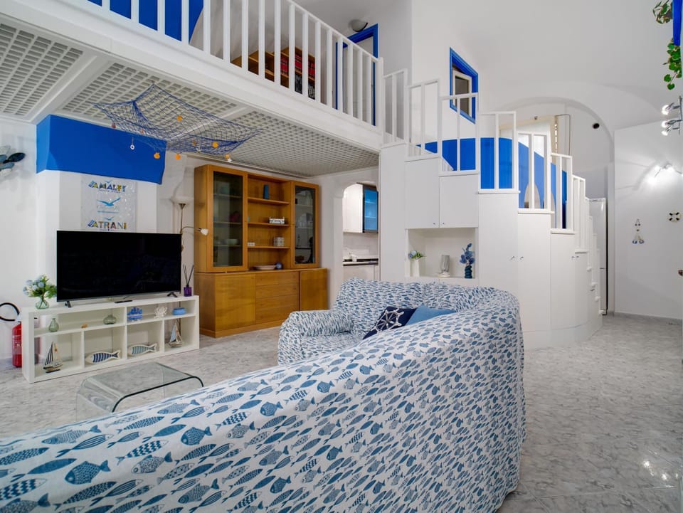 Blue Atrani Central House - 150 mt dalla spiaggia Apartment in Campania