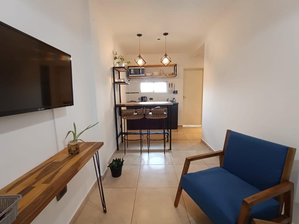 Kitchen or kitchenette, Living room