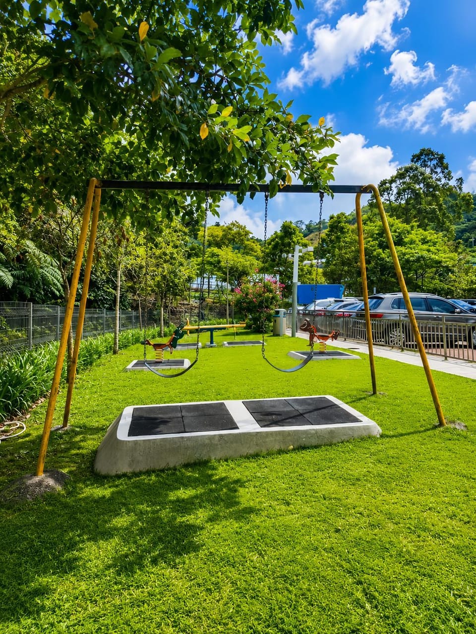 Children play ground, Children play ground, Garden, Garden view
