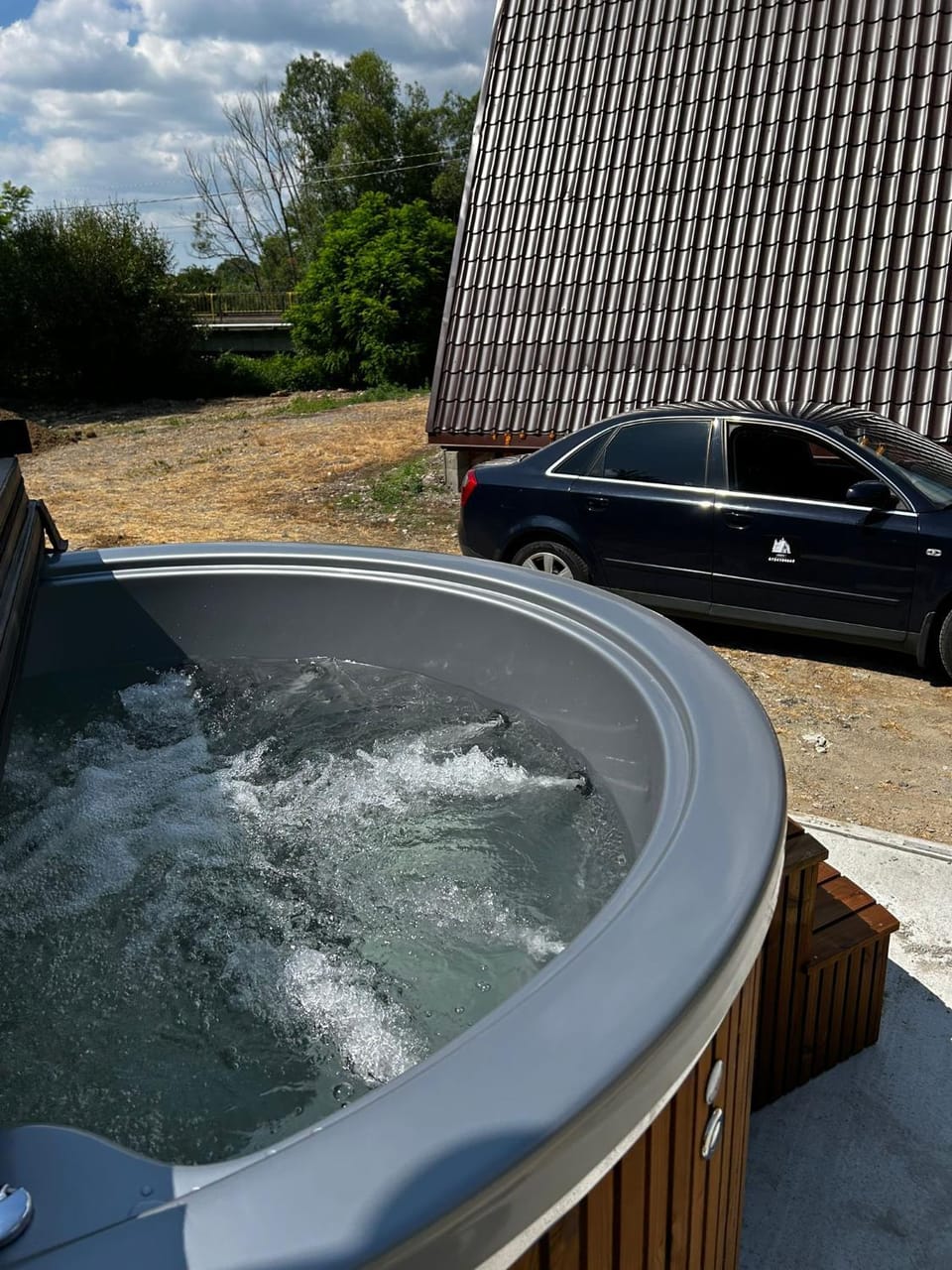 Day, Natural landscape, Hot Tub, Hot Tub, Pool view