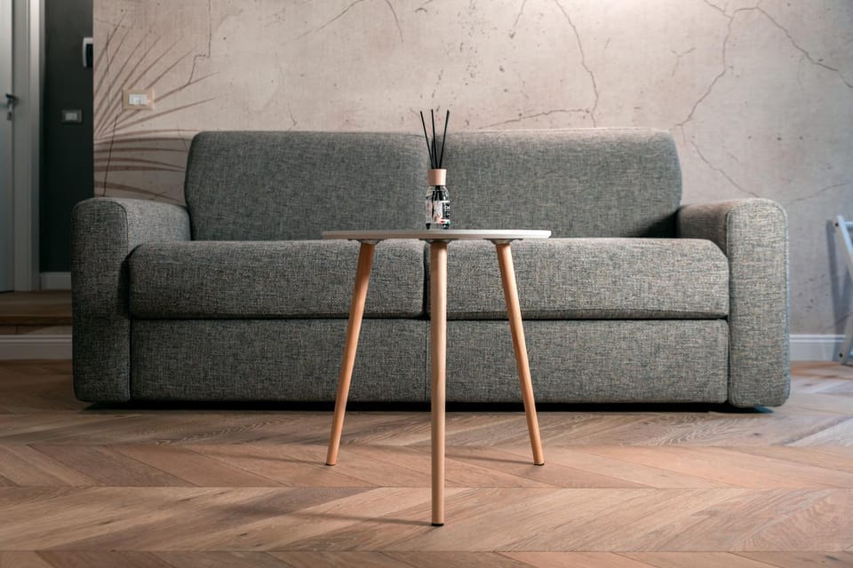 Living room, air conditioner