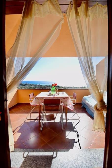 Day, Balcony/Terrace, Living room, Seating area, Sea view