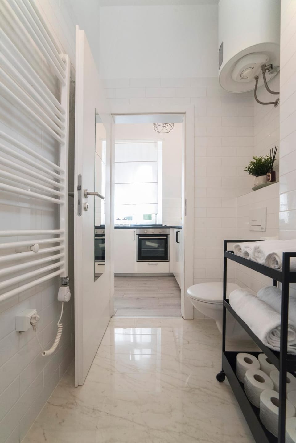 Toilet, Bathroom, Photo of the whole room, towels