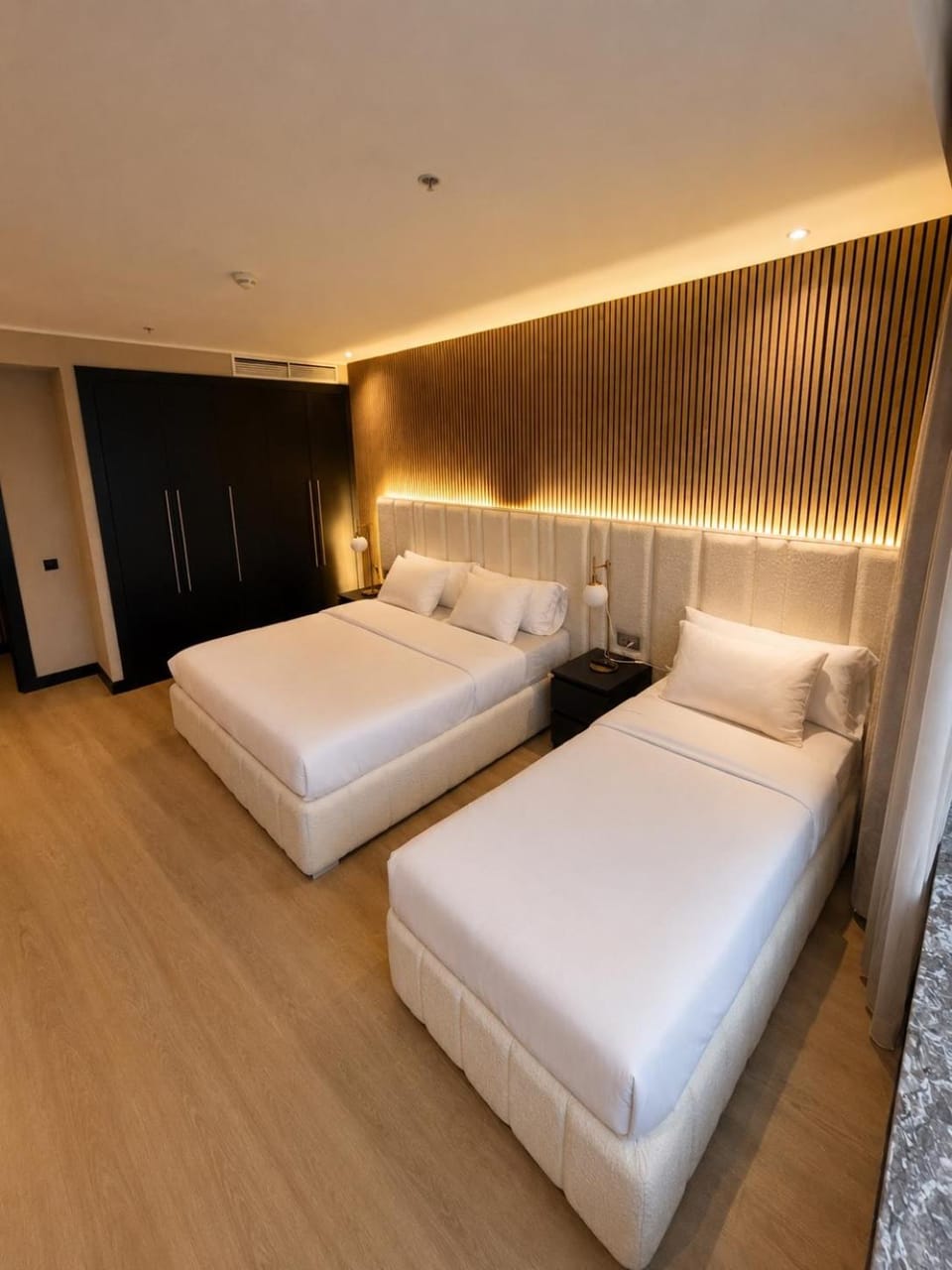 Photo of the whole room, Bedroom