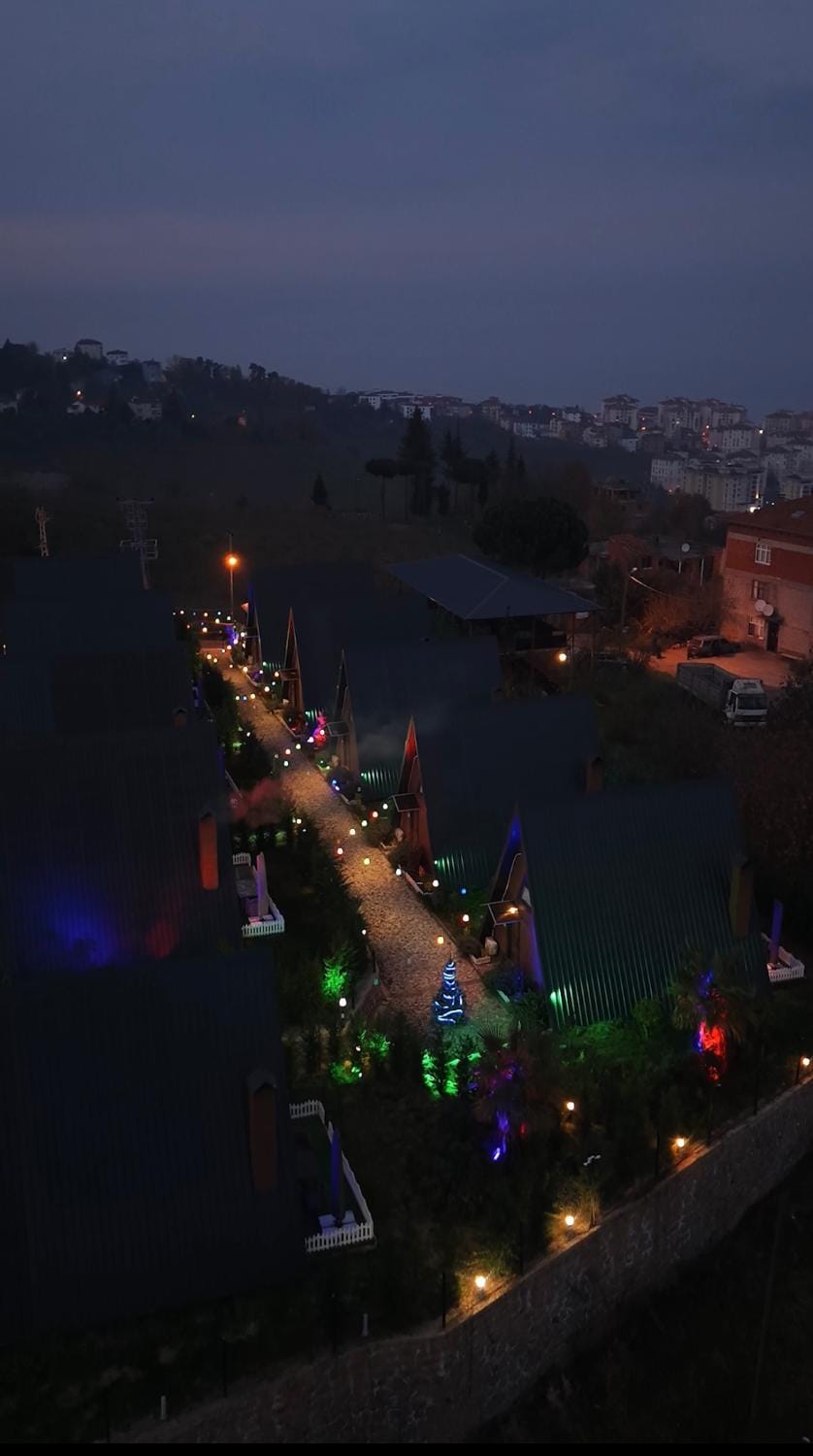 Night, Bird's eye view