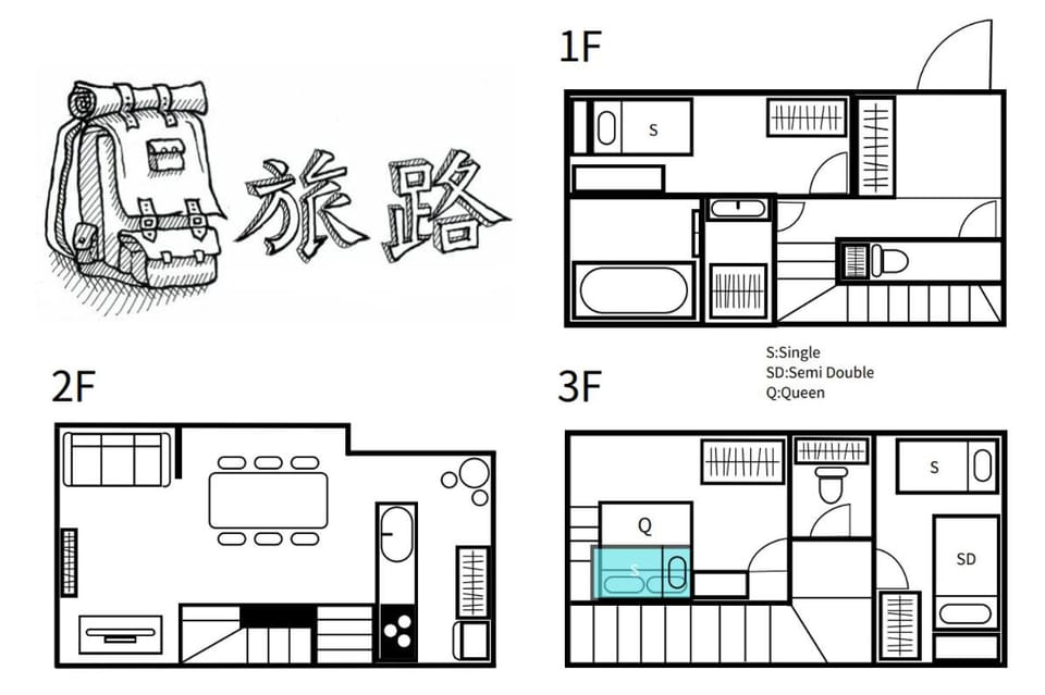 旅路Hotel 住吉 Apartment in Fukuoka