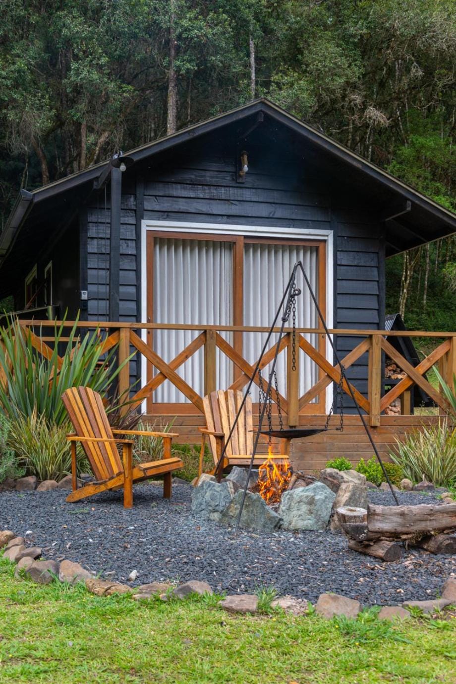 Property building, Garden view