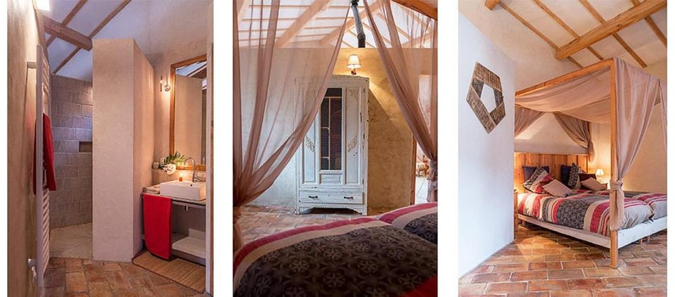 Hameau d'hôtes La Roseraie-Drôme Bed and Breakfast in Provence