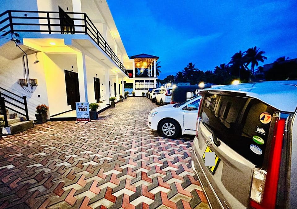 Property building, Night, Street view, Location, Parking