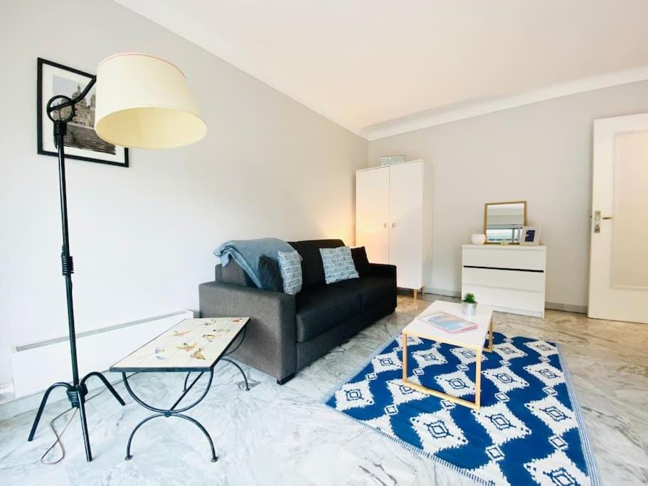 Les nereides bord de mer calme lumineux parking Apartment in Roquebrune-Cap-Martin