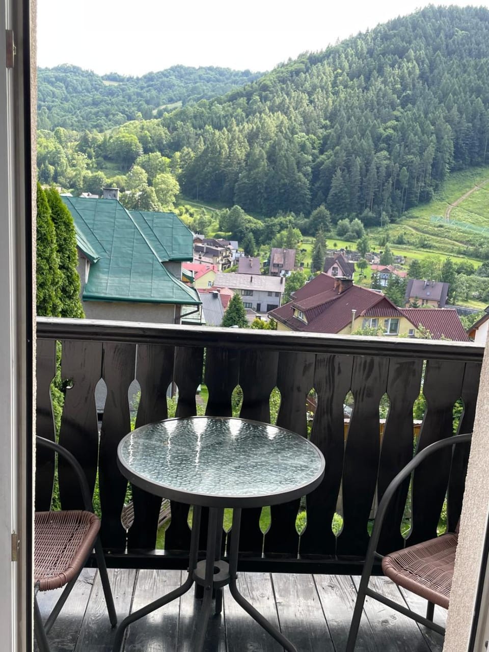 View (from property/room), Balcony/Terrace, Mountain view