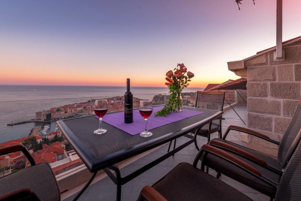 View (from property/room), Balcony/Terrace, Sunset