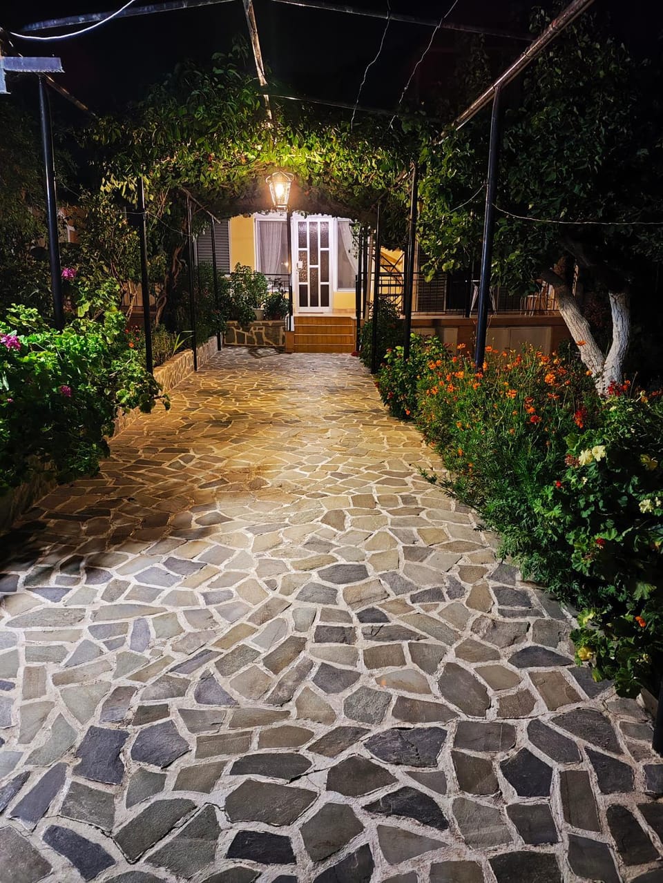 Facade/entrance, Night, acessibility