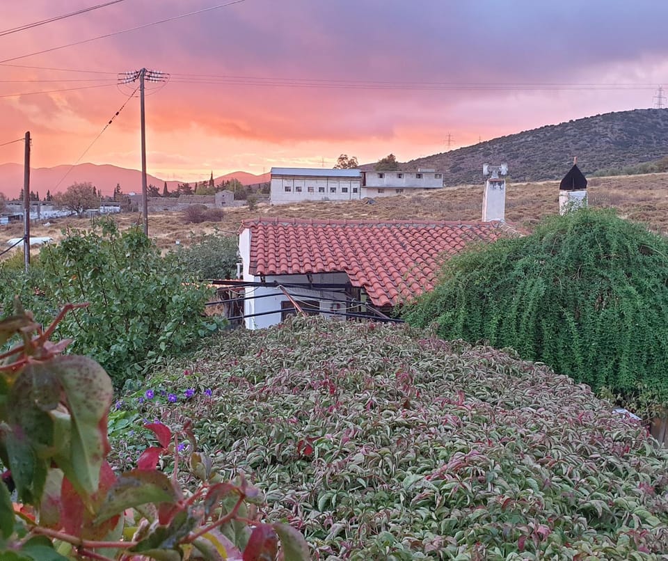 Natural landscape, Mountain view, Sunrise