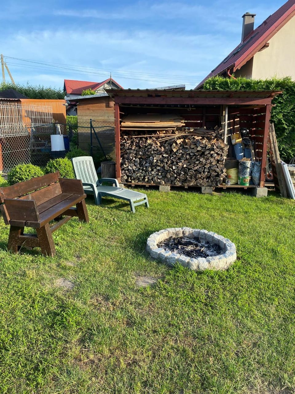 Natural landscape, Garden, Evening entertainment, Garden view, sunbed