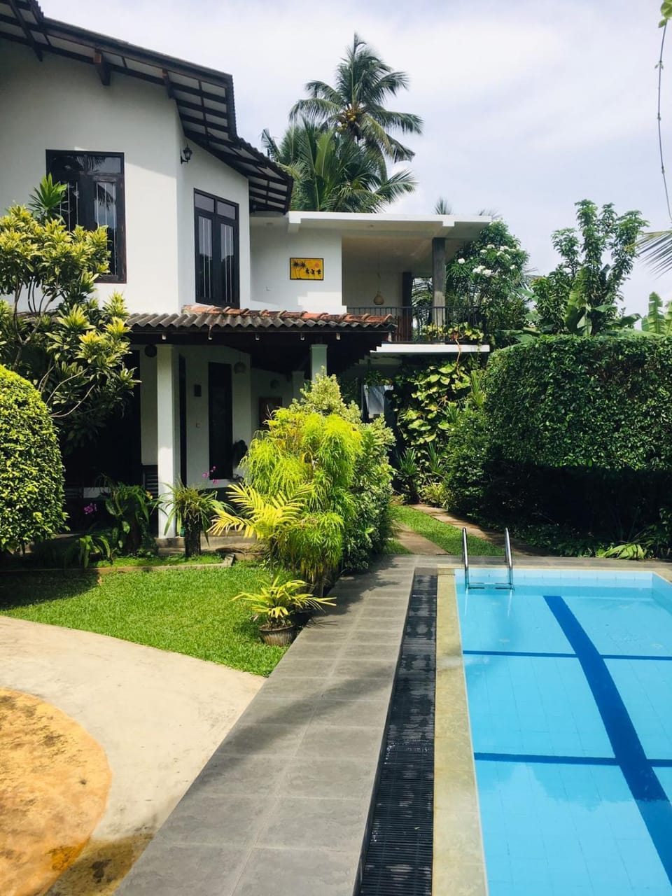 Property building, Day, Garden, Garden view, Pool view, Swimming pool