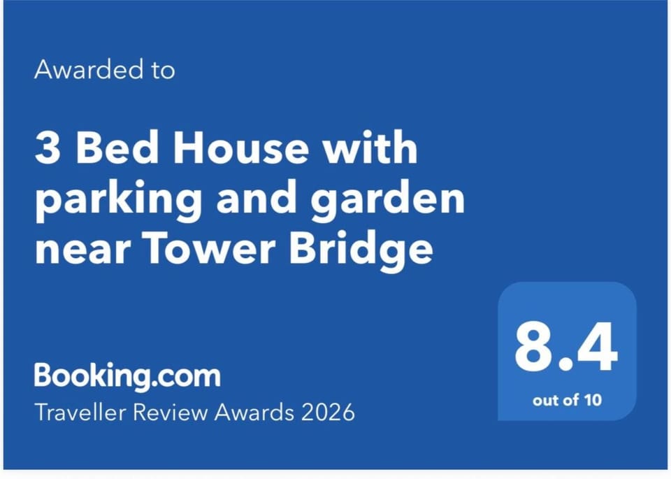 3 Bed House with parking and garden near Tower Bridge Apartment in London Borough of Southwark