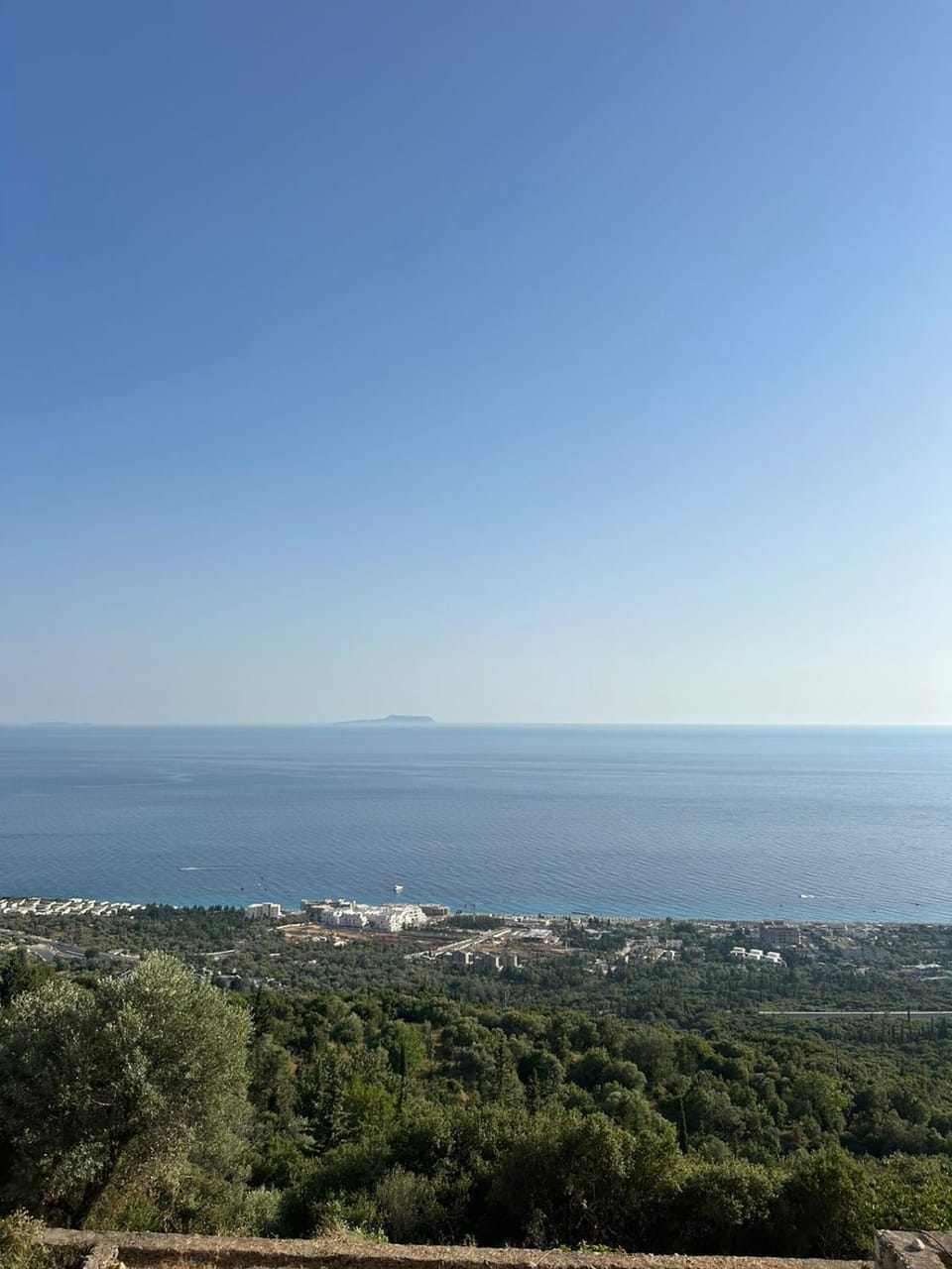 Natural landscape, Sea view