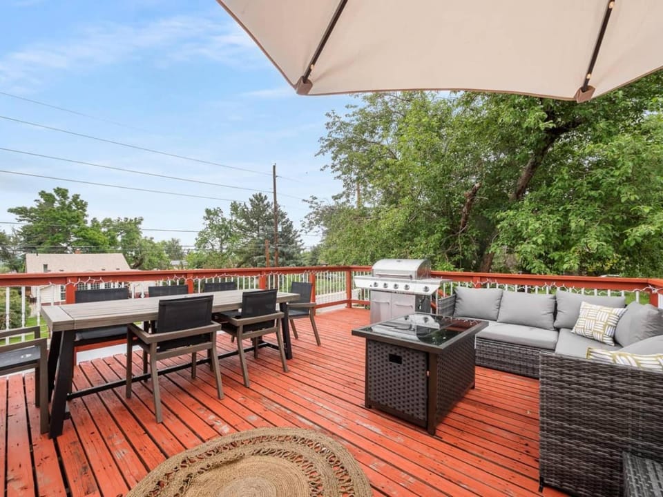 Modern Family Home Rooftop Patio Game Room House in Denver