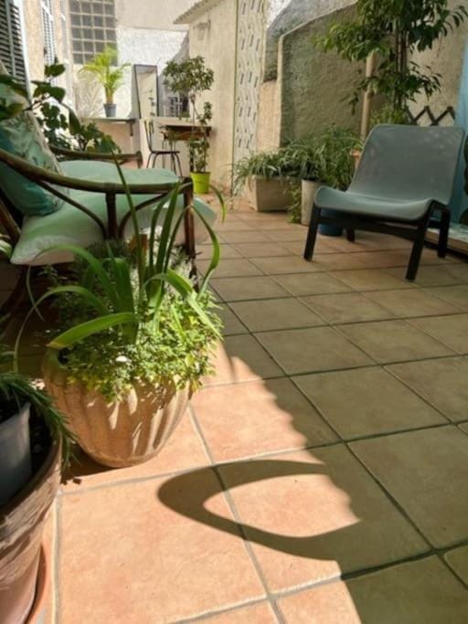 Appartement centre ville avec Patio Apartment in Marseille