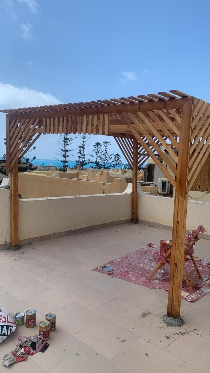 فيلا قرية المرجان الساحل الشمالي بدون مسبح خاص والمسبح خاص بالقرية Villa in Egypt