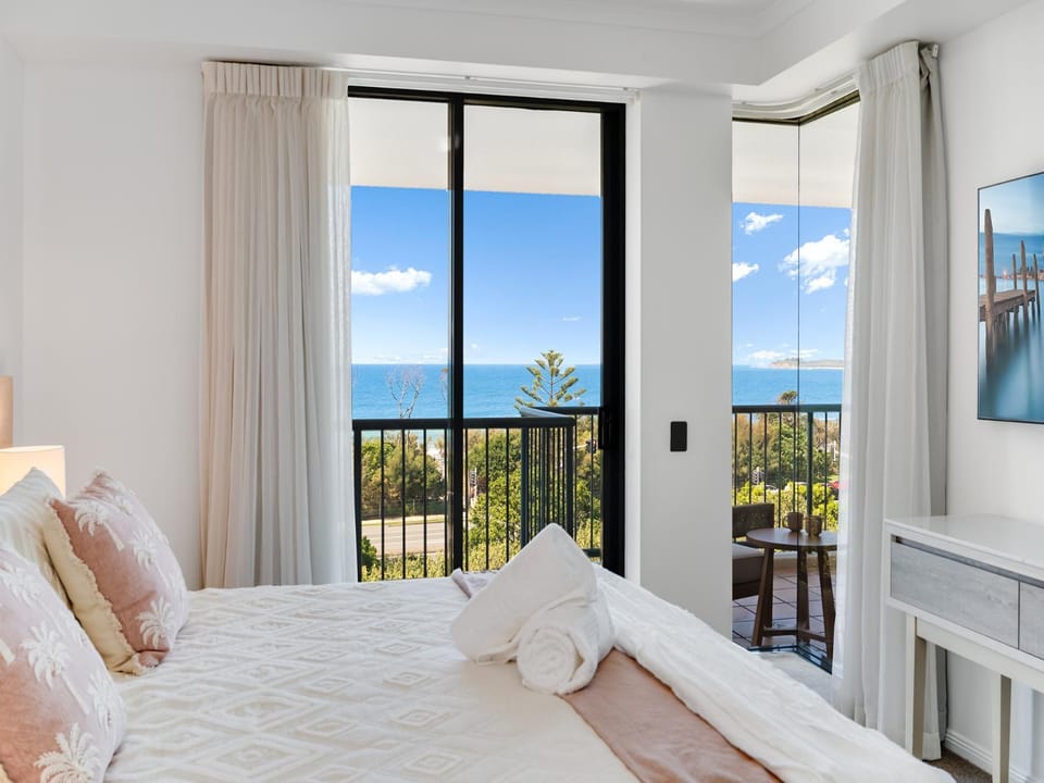 Bedroom, Sea view