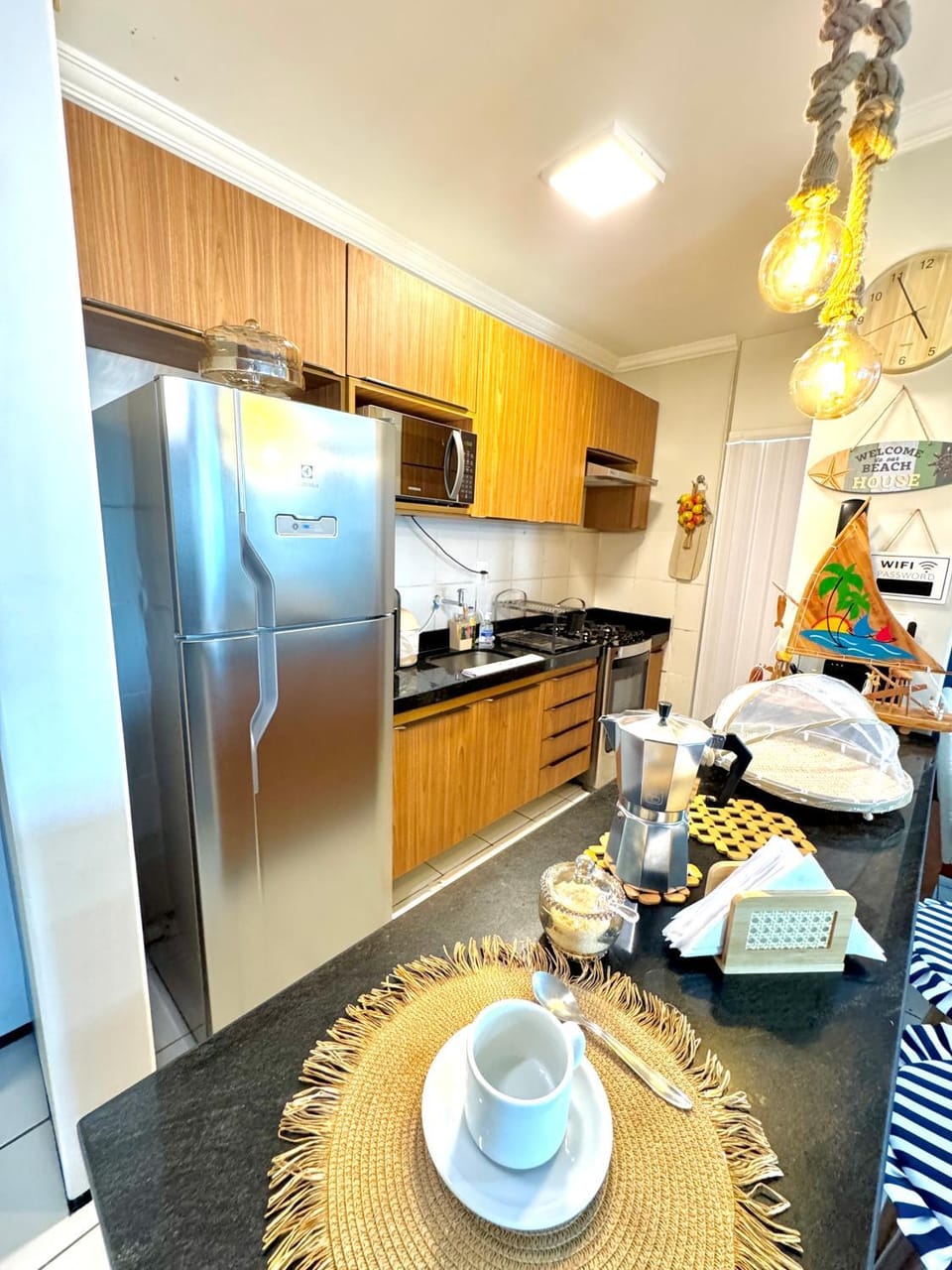 Apartamento Casa Praiana - 200m do mar, com vista Apartment in Fortaleza