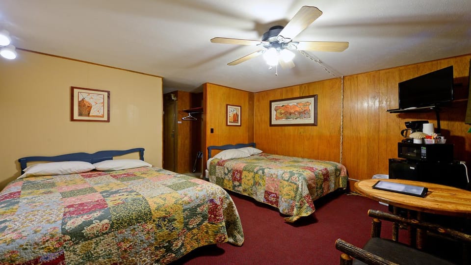 Bed, TV and multimedia, Coffee/tea facilities, Bedroom, furniture, microwave