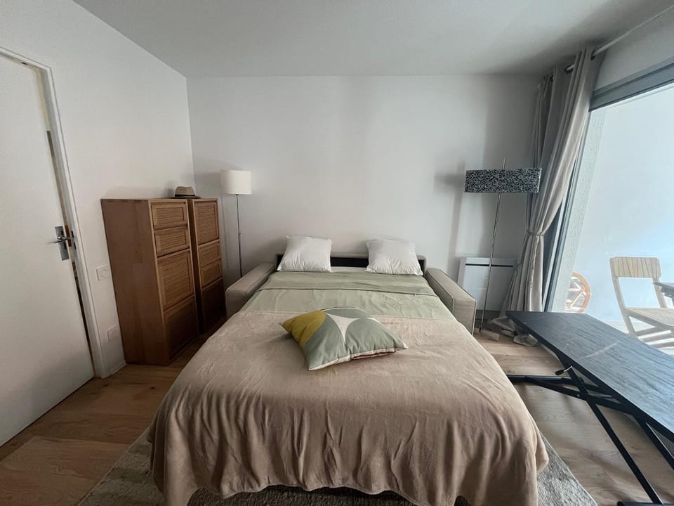 Studio Cabine avec Balcon Sud, Parking Privé à Arcachon - FR-1-374-227 Cabin in Arcachon