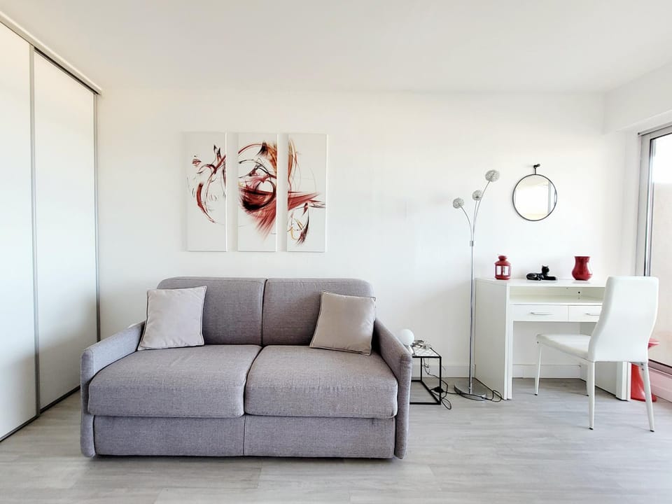 Studio confort avec terrasse, vue mer et parking - Canet-en-Roussillon - FR-1-794-148 Apartment in Canet-en-Roussillon