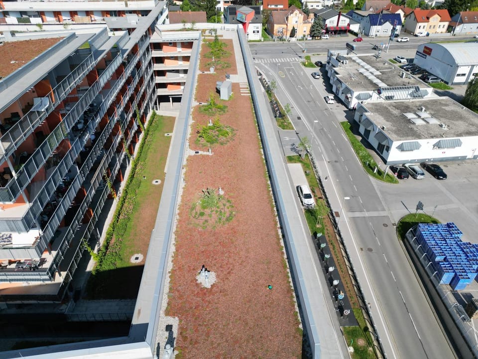 Property building, Bird's eye view