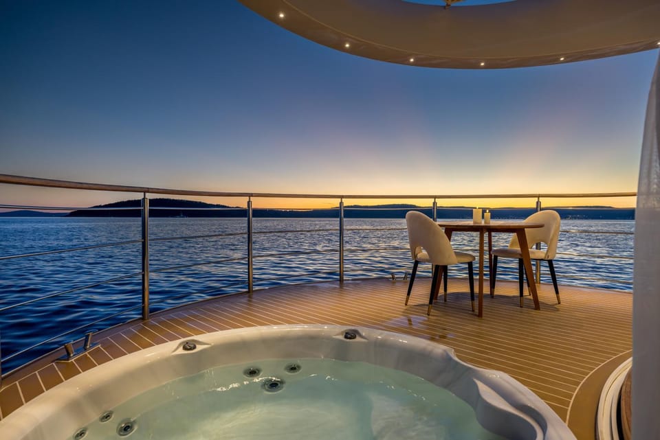 Hot Tub, Sea view, Sunset