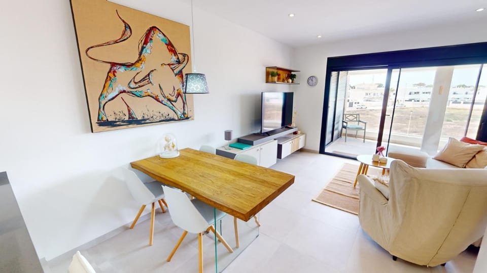 Living room, Seating area, Dining area
